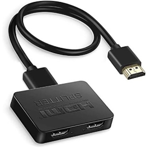 avedio links HDMI Splitter 1 in 2 Outใwith 4ft HDMI Cable ใ 4K HDMI Splitter