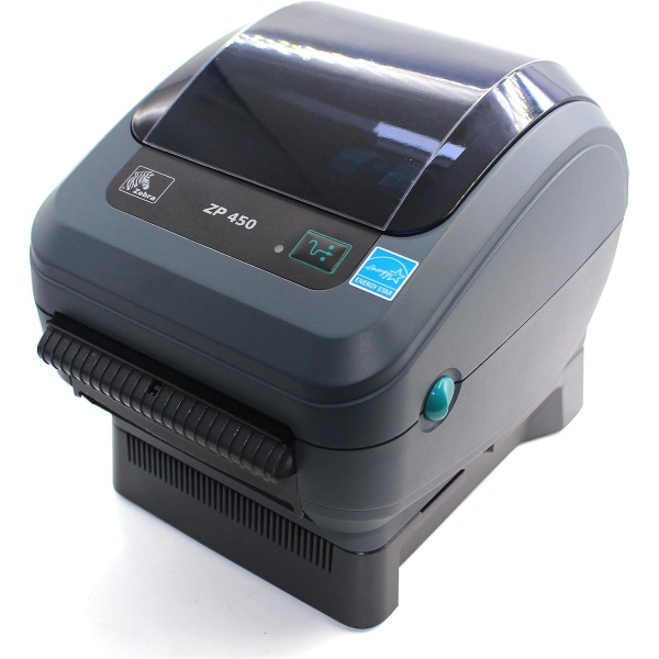 New Zebra ZP450 Direct Thermal Barcode Label Printer – USB / Serial / Parallel – 203 DPI